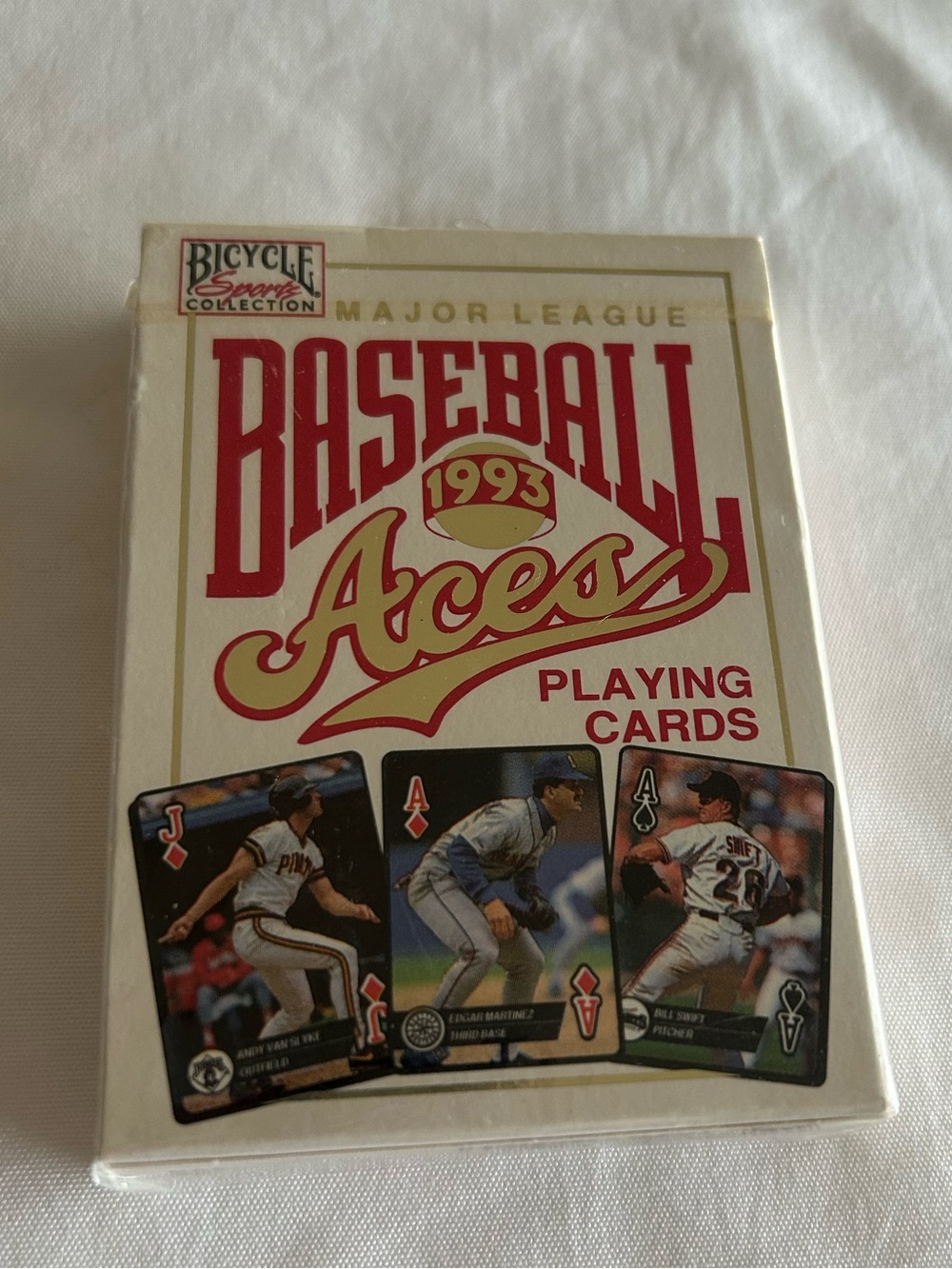 MLB 1993 Aces collectible playing cards